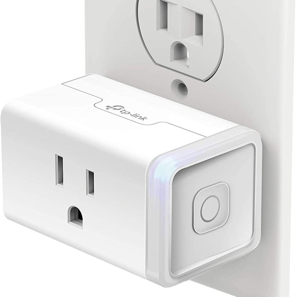 Kasa Smart Plug Mini w/ Energy Monitoring Smart Home Wi-Fi Outlet Works w/ Alexa